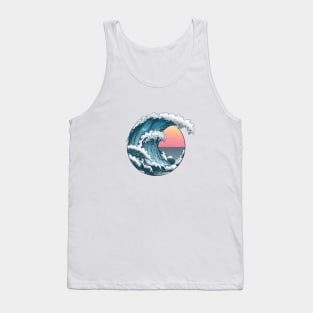 The Great sea Wave Tank Top